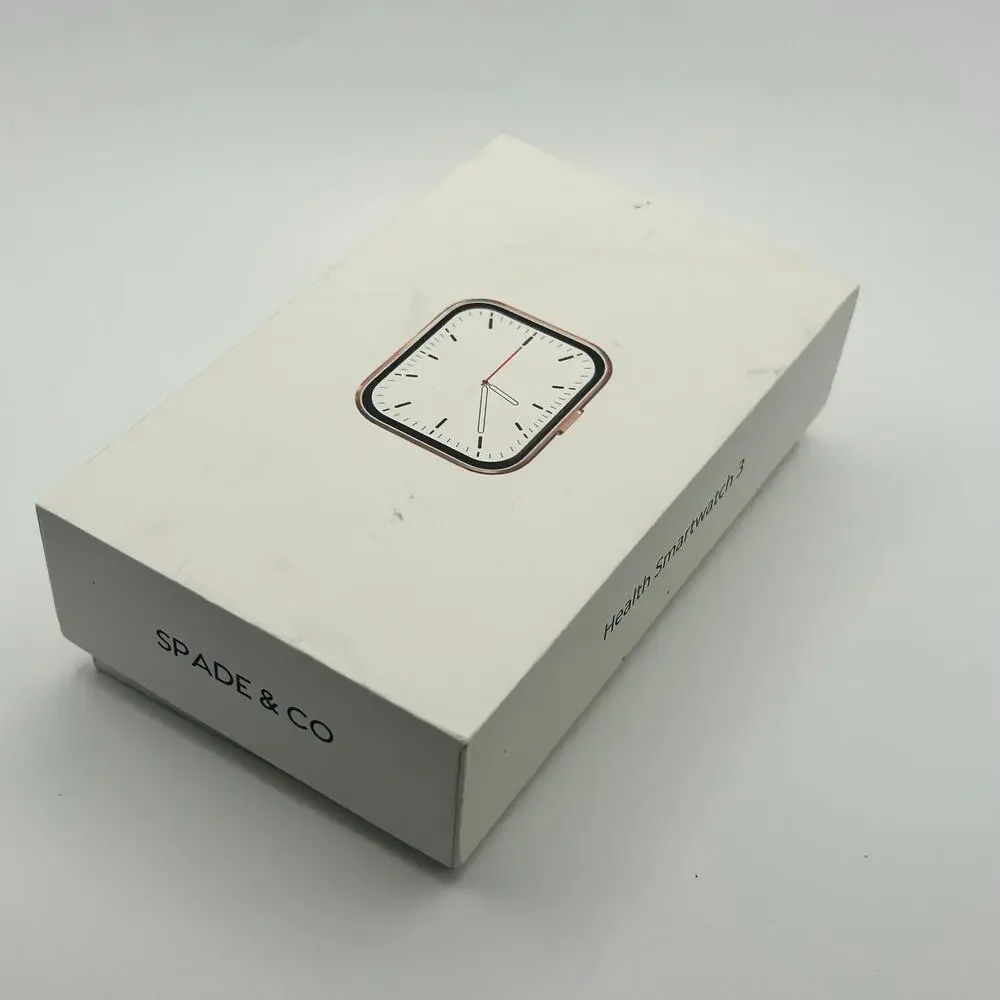 Spade & Co Health Smartwatch 3 for Android - Black - Smart Watch